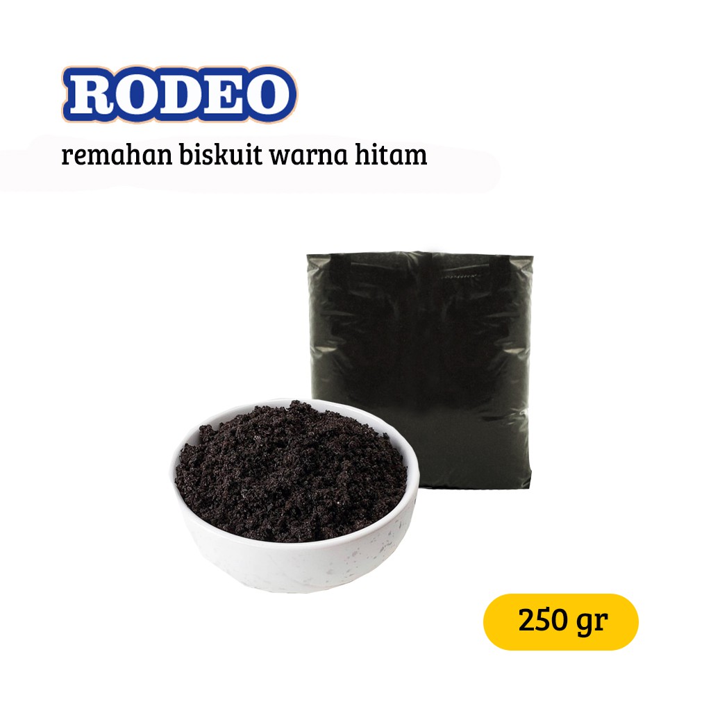 

Cookie Crumb / Rodeo/ bureo / bubuk biskuit 250 gr