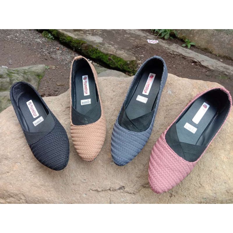 khainuna flatshoes wanita model karet size 37-40