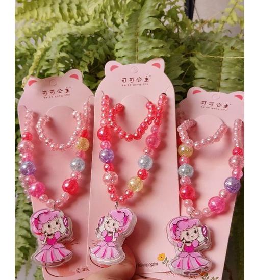 Buruan Cek [ULTRATOYS] KALUNG LAMPU ANAK PRINCESS MERMAID IMPORT