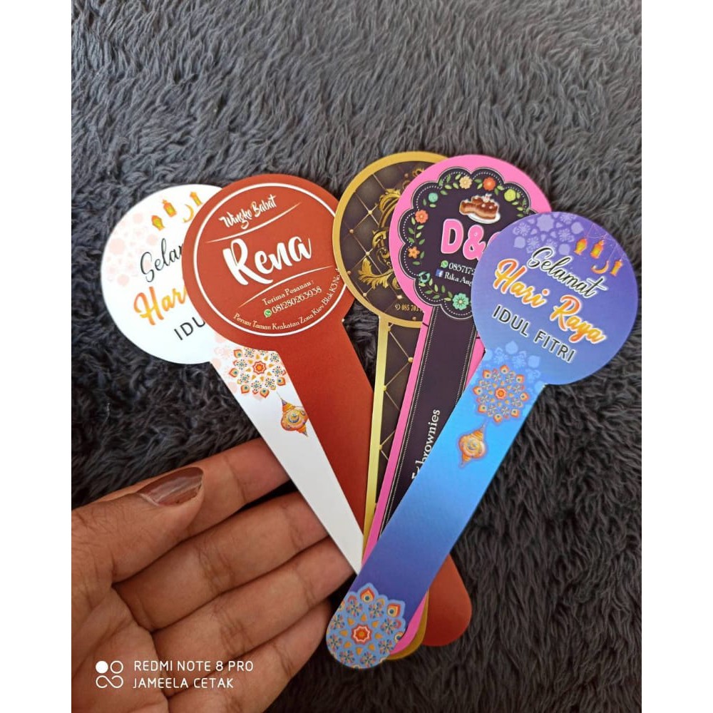 Sticker Segel Toples - Sticker Segel Kemasan Toples Kue - Sticker Toples Kue