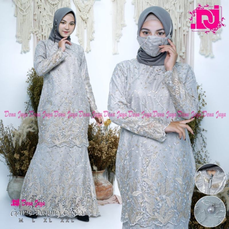 GAMIS DUYUNG OLIVIA/GAMIS MEWAH/GAMIS KEKINIAN