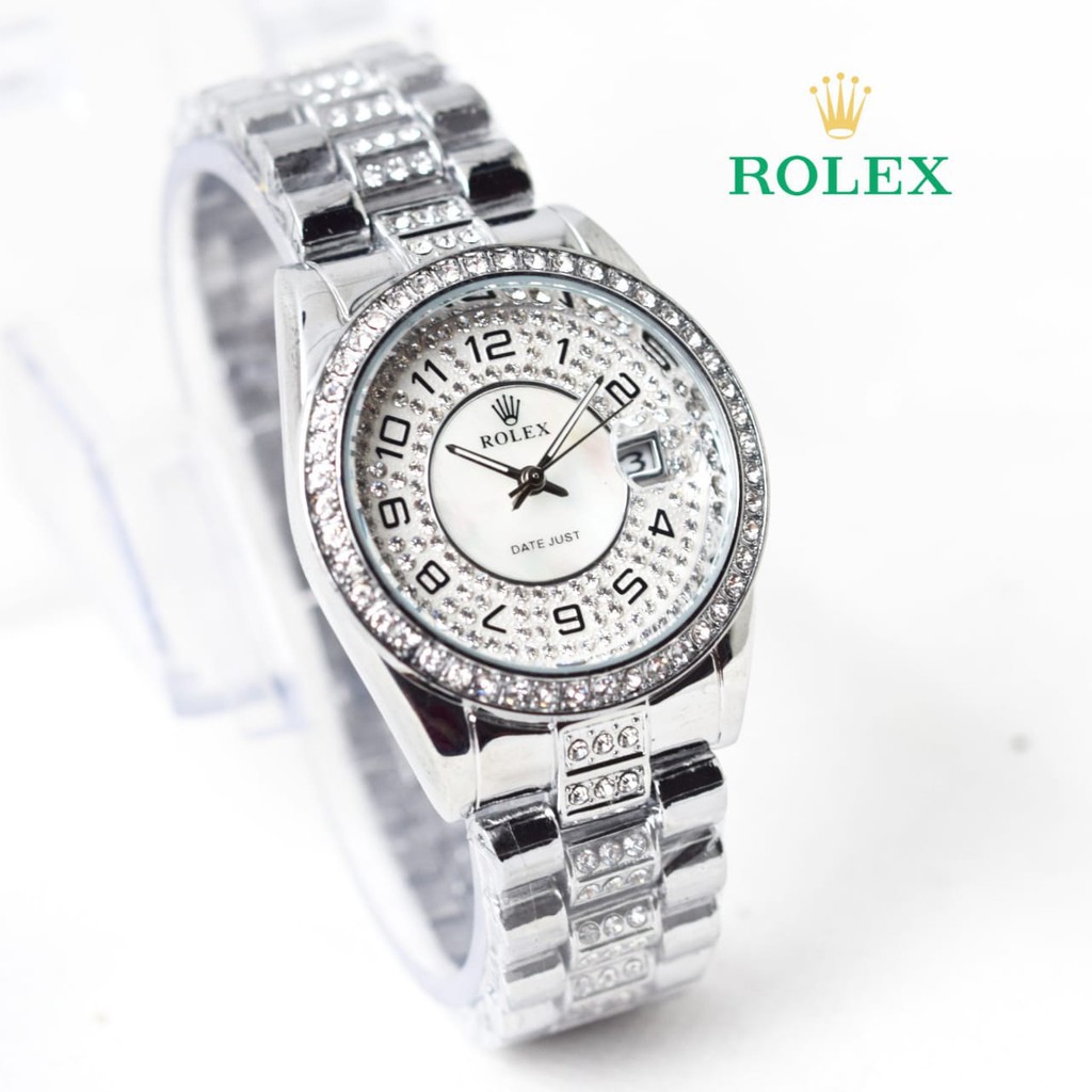 jam tangan wanita rolex diamond angka