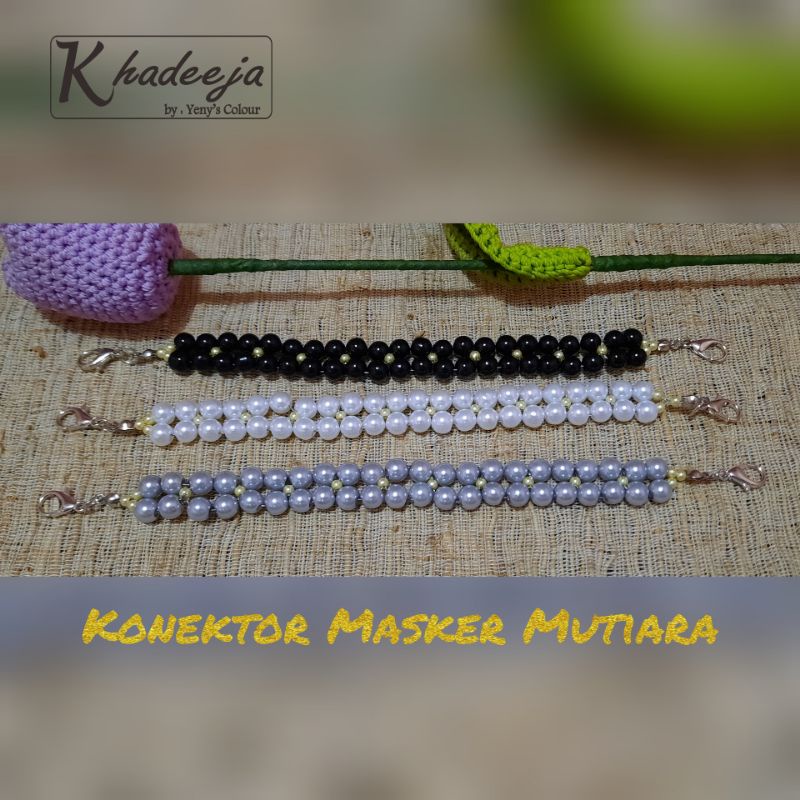 Konektor Masker Mutiara 2in1