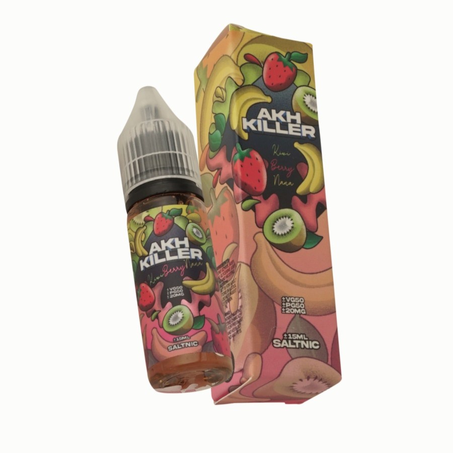 AKH KILLER SALTNIC STRAWBERRY BANANA KIWI 15ML 20MG AKH KILLER