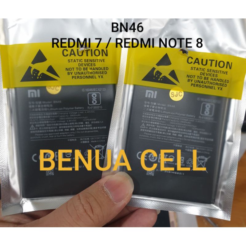 BATRE BATERAI BATEREI XIAOMI REDMI 7 - REDMI NOTE 8 - BN46