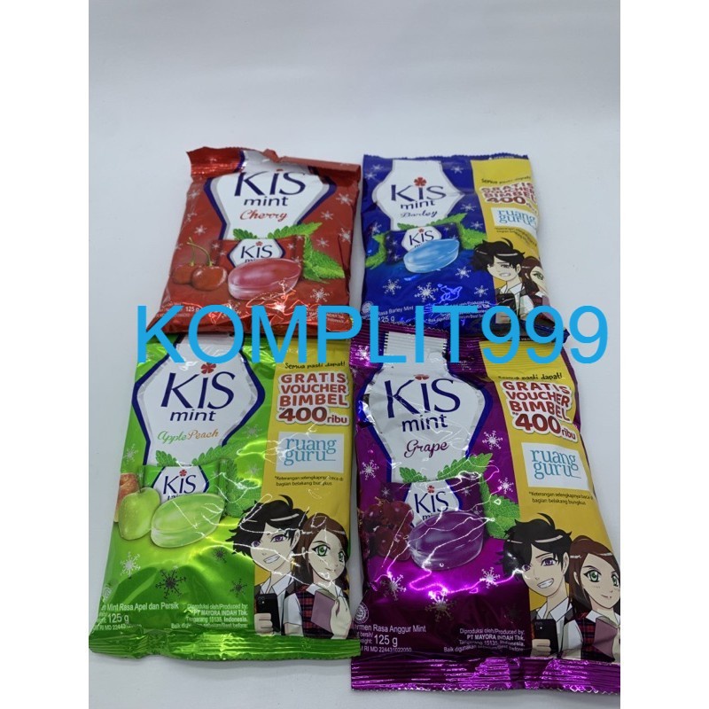 

PERMEN KISS Mintz Bag 125g ALL VARIANT