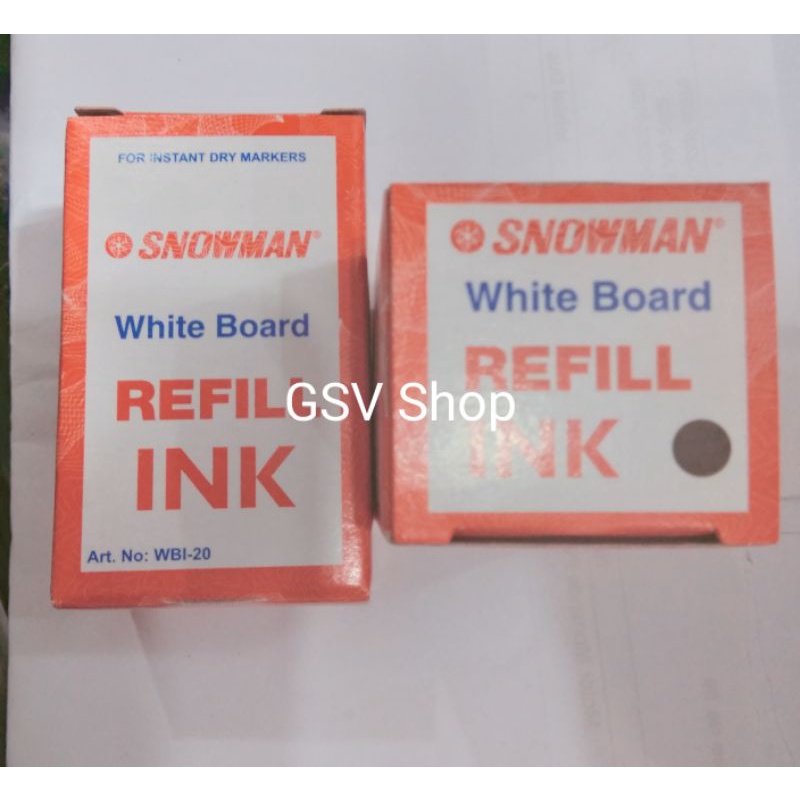 Tinta Spidol Papan Tulis White Board Marker Snowman