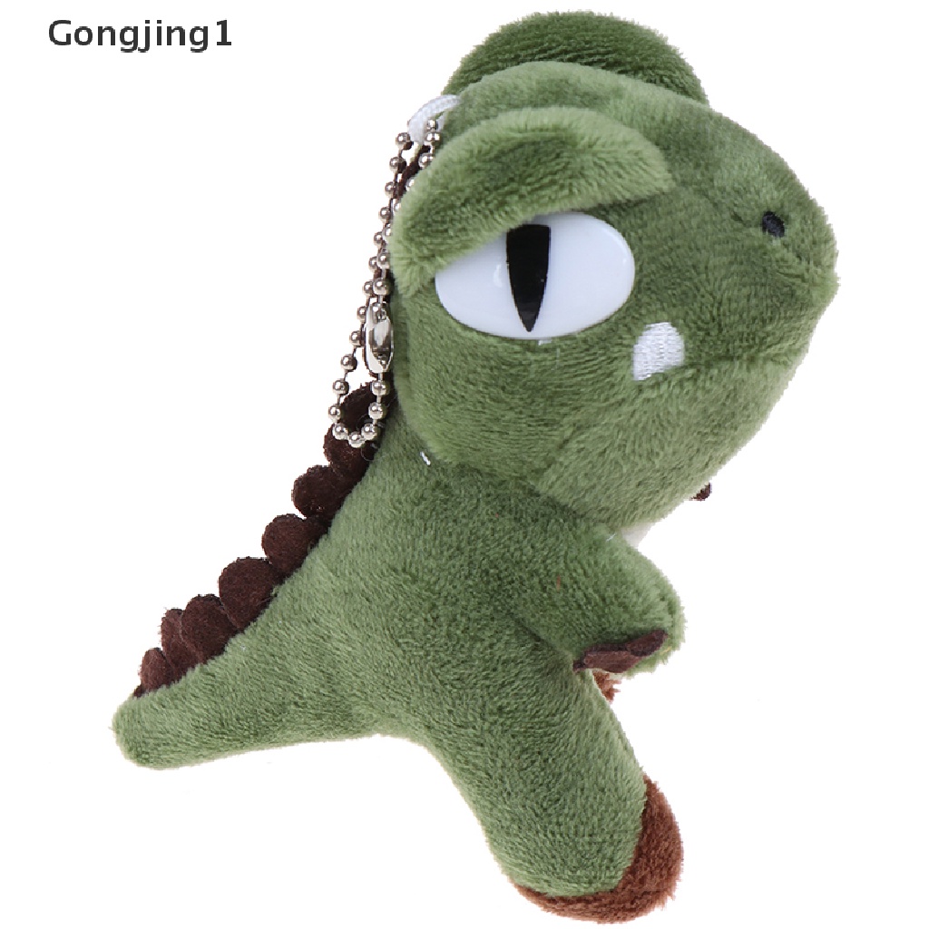 Gongjing1 Gantungan Kunci Bentuk Boneka Plush Dinosaurus T-Rex 12cm