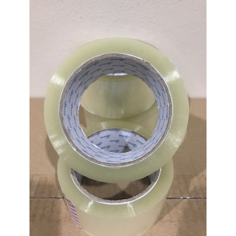 

Lakban bening 2 inch 48mm x 80yard (72 mtr) x 43 mic Murah BERKUALITAS super bagus