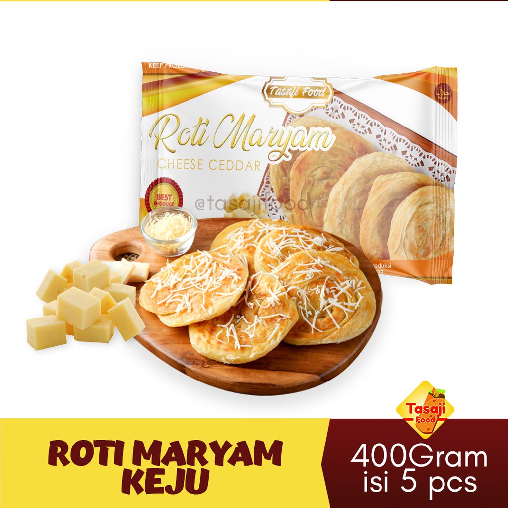 

New Roti Maryam / Roti Cane Keju