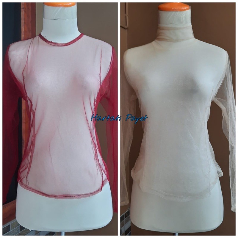 (PO) Kebaya Atasan Kosongan Tile Tulle Soft Cristal ,Kotak ,Akar / Kebaya Wisuda / Kebaya Pengantin