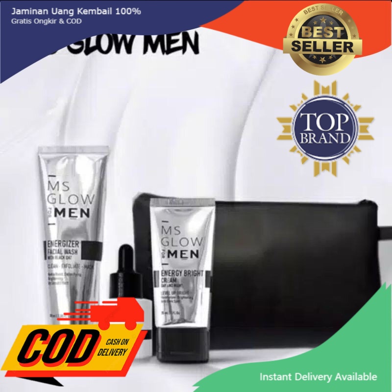MS GLOW MEN/MS GLOW FOR MEN ORIGINAL FREE POUCH/PAKET MEN MS GLOW/PAKET MS GLOW FOR MEN TERMURAH