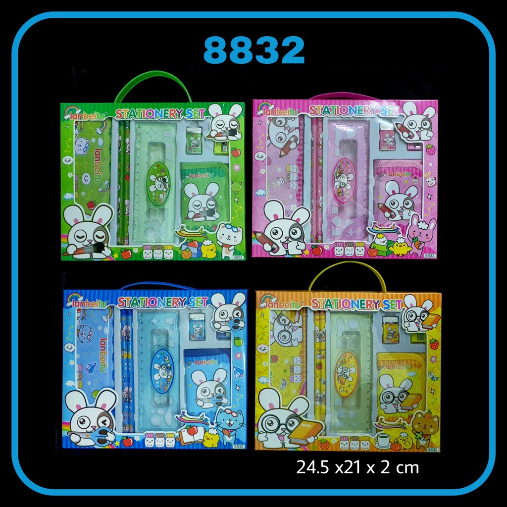 

MJ Set Alat Tulis Fancy 8832 / Stationery Set / Fancy Set