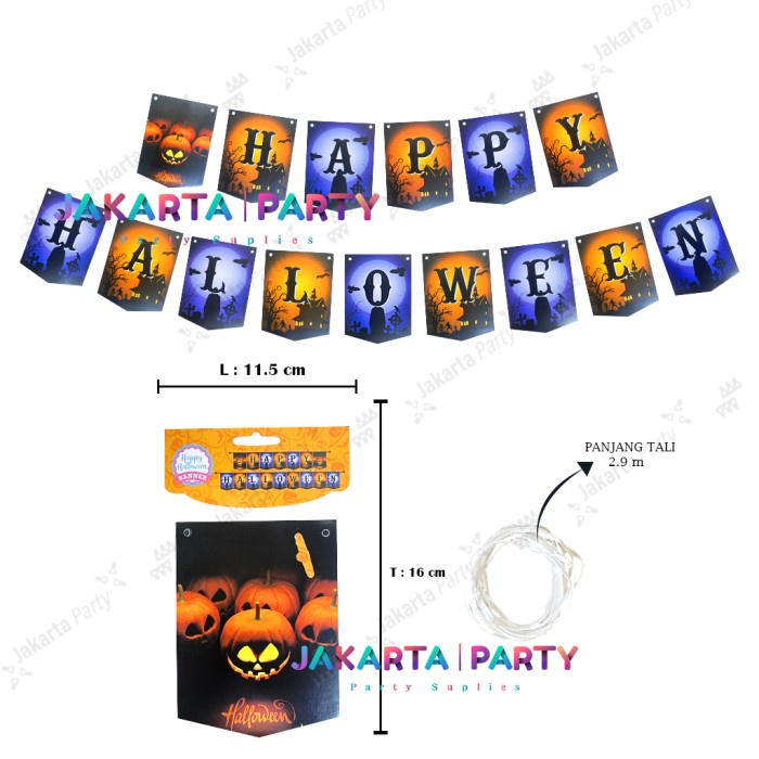 Paket Dekorasi Halloween #2 / Paket Set Balon Halloween