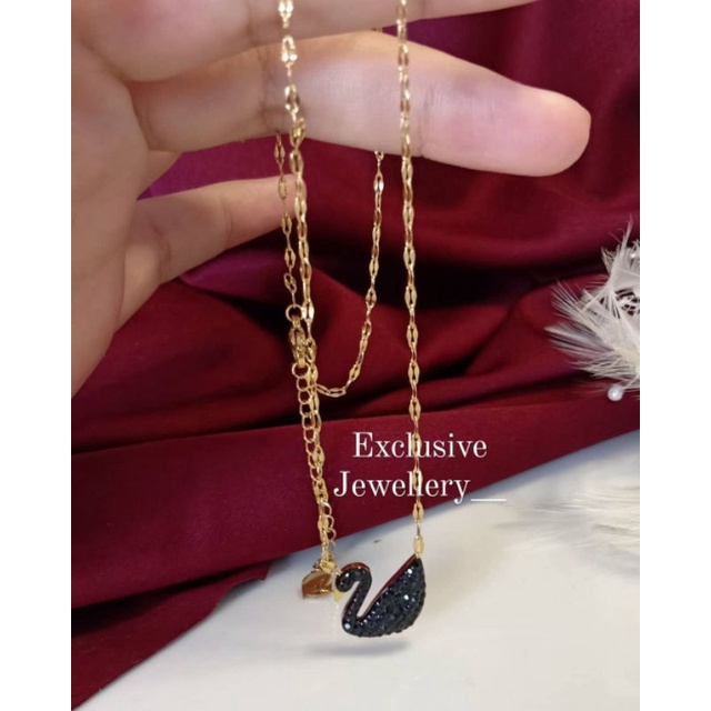 kalung swan tittanium