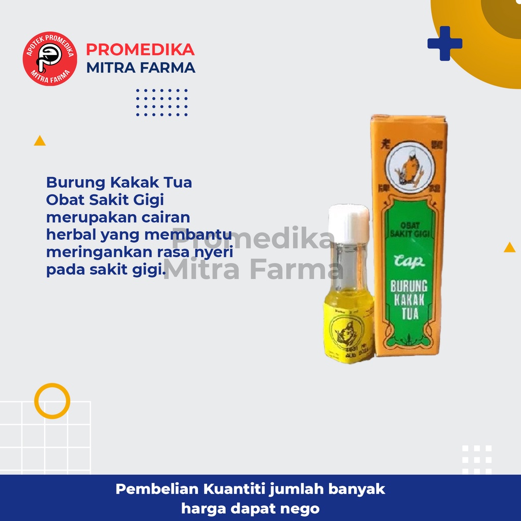 Jual Obat Sakit Gigi Cap Burung Kaka Tua Ml Botol Obat Herbal Sakit Gigi Shopee Indonesia