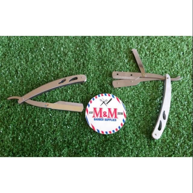 Razor barberman Dan Tukang pangkas rambut / silet cukur / tempat silet cukur rambut
