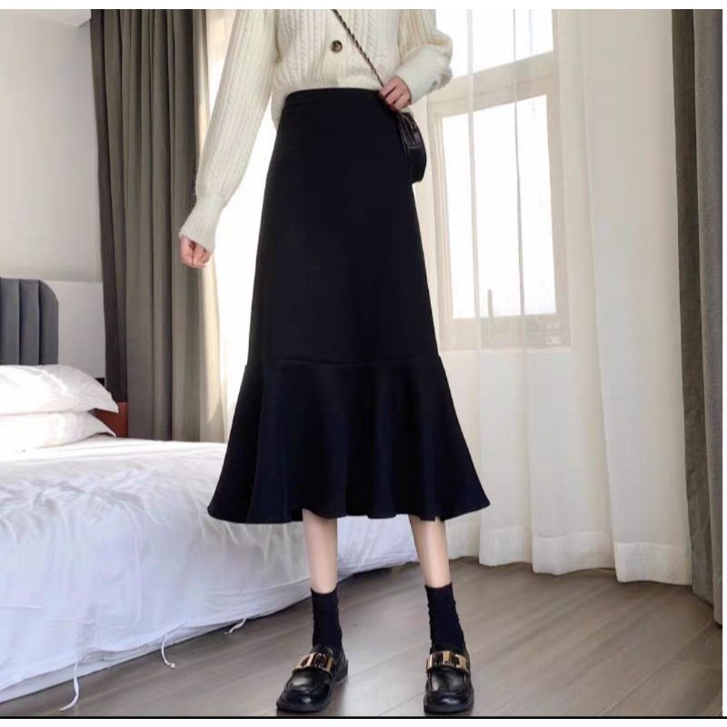 Cherry Rok peplum Rok mermaid Rok Duyung SHAKILA