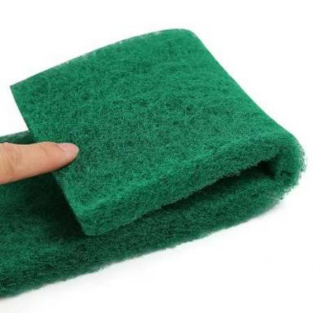 (HIGH QUALITY) Green Coarse Wool MEDIA FILTER KAPAS BUSA HIJAU AQUARIUM AKUARIUM