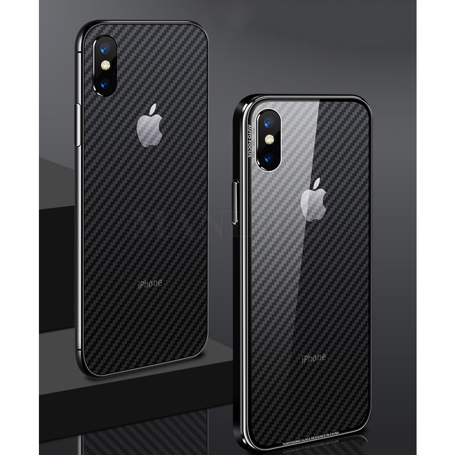 Soft Case Tpu Motif Carbon Fiber 3d Untuk Iphone 12 Pro 7 8 Plus X Xs 11 Pro Max Xr