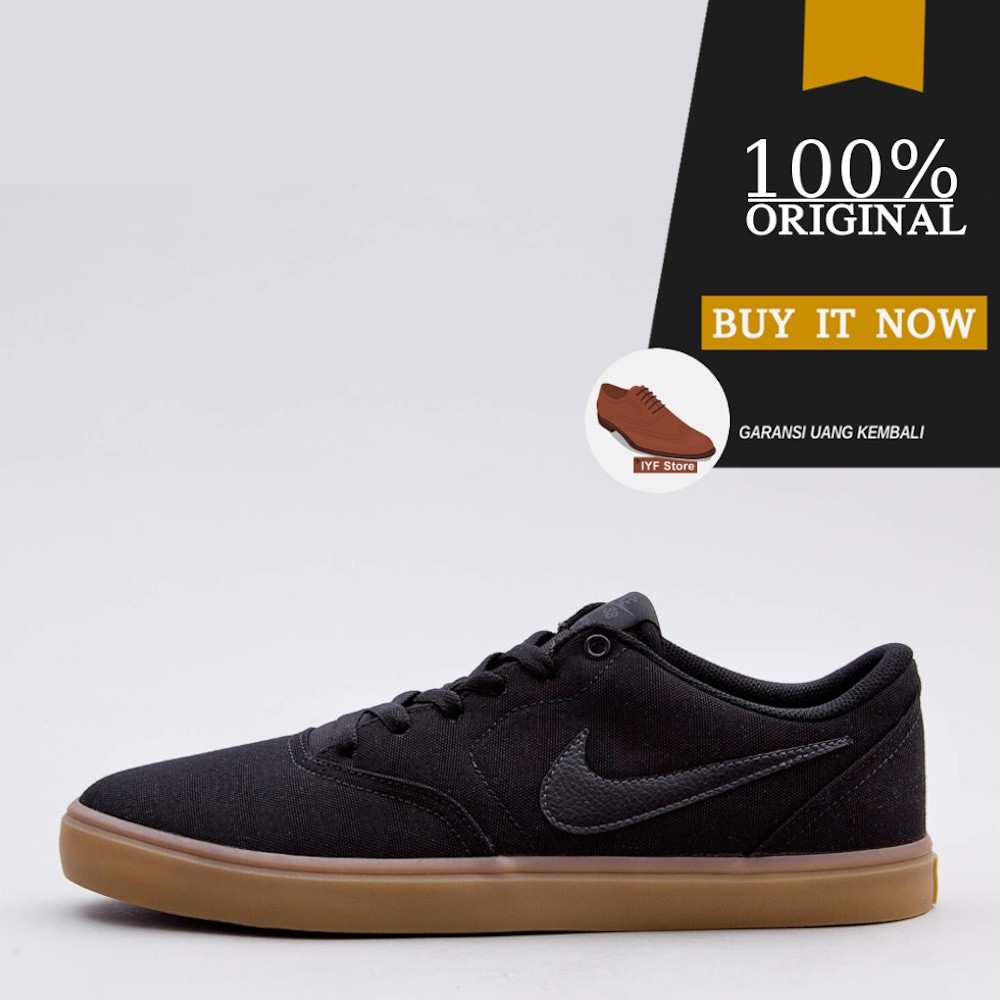 nike sb check black gum