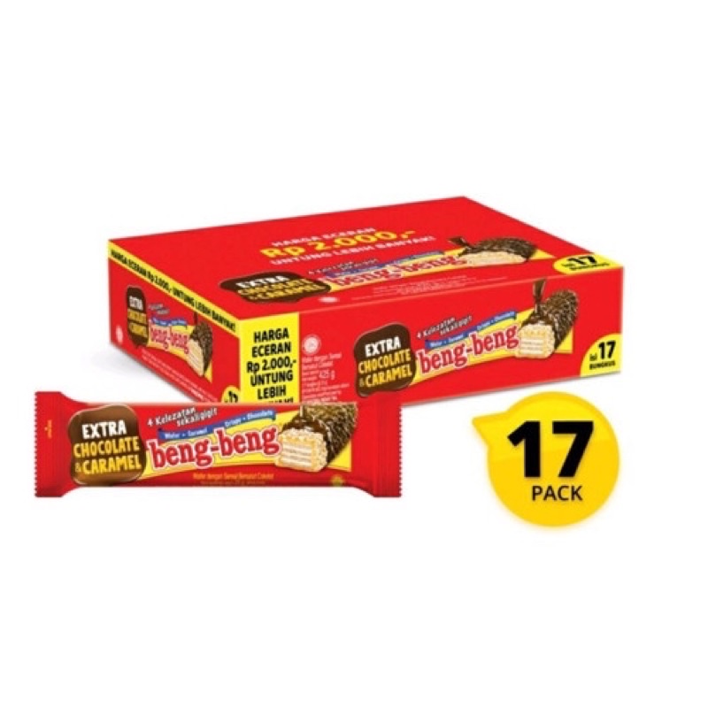 

Beng beng coklat wafer 1 box