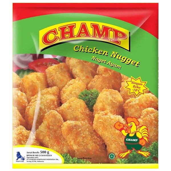 

Champ Nugget Chicken 500 G