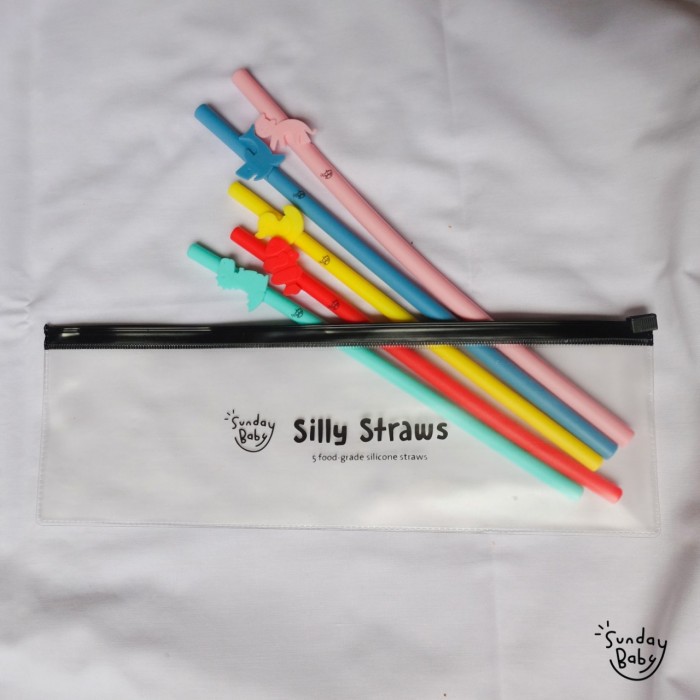 Sunday Baby Silly Straws SB-SSS/5