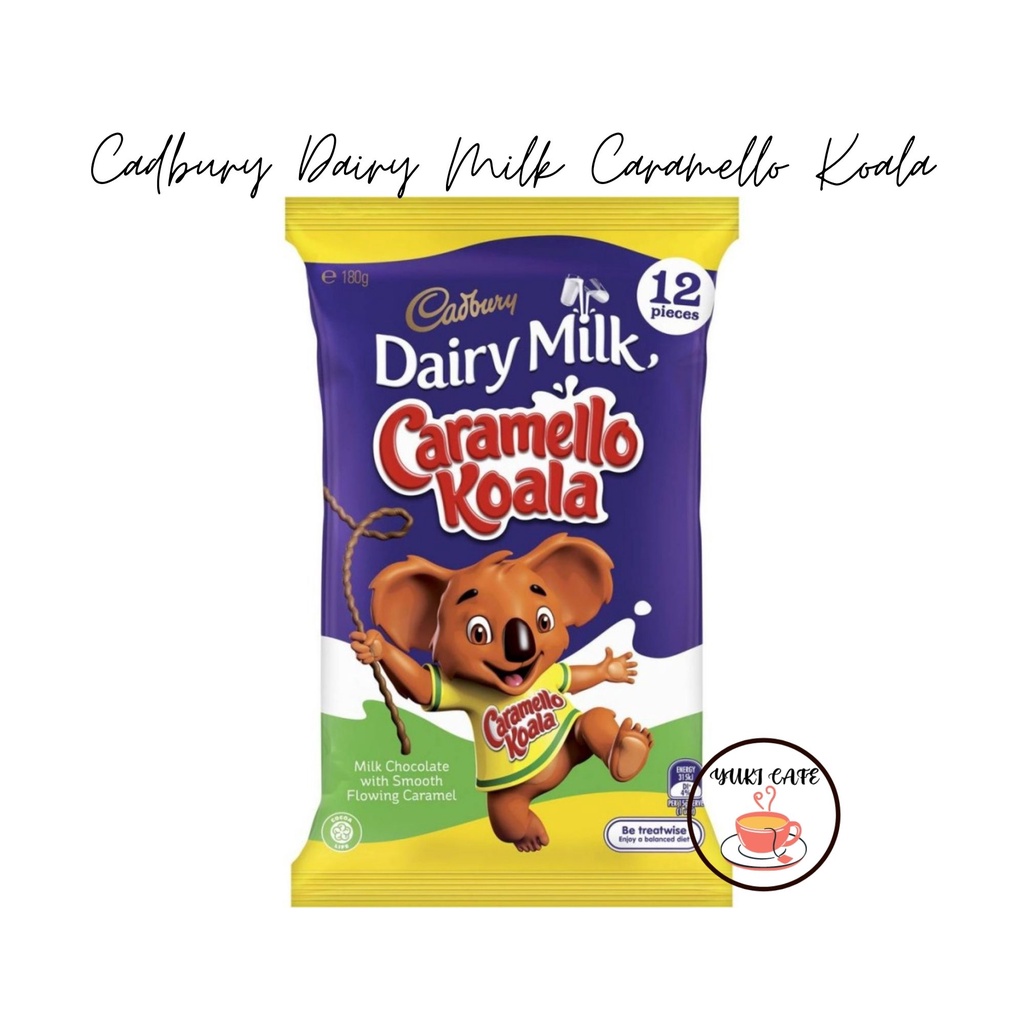 

COKELAT - CADBURY DAIRY MILK CARAMELLO KOALA