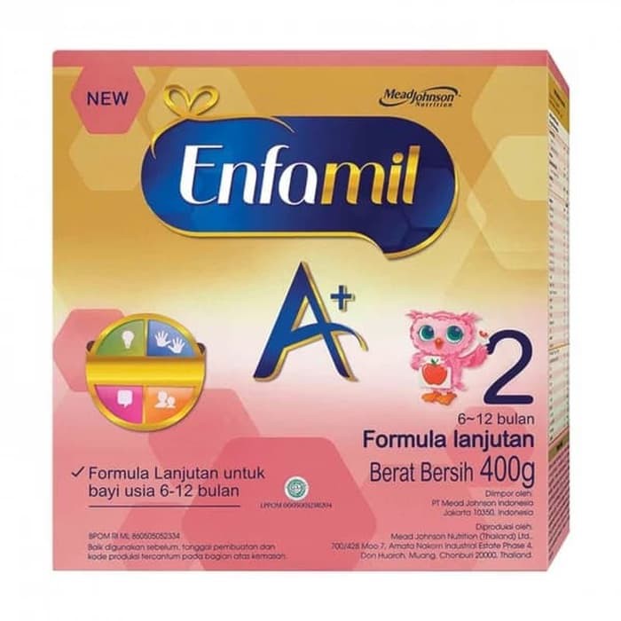 Enfamil A+ Stage 2 (6 - 12 Bulan) 400gr