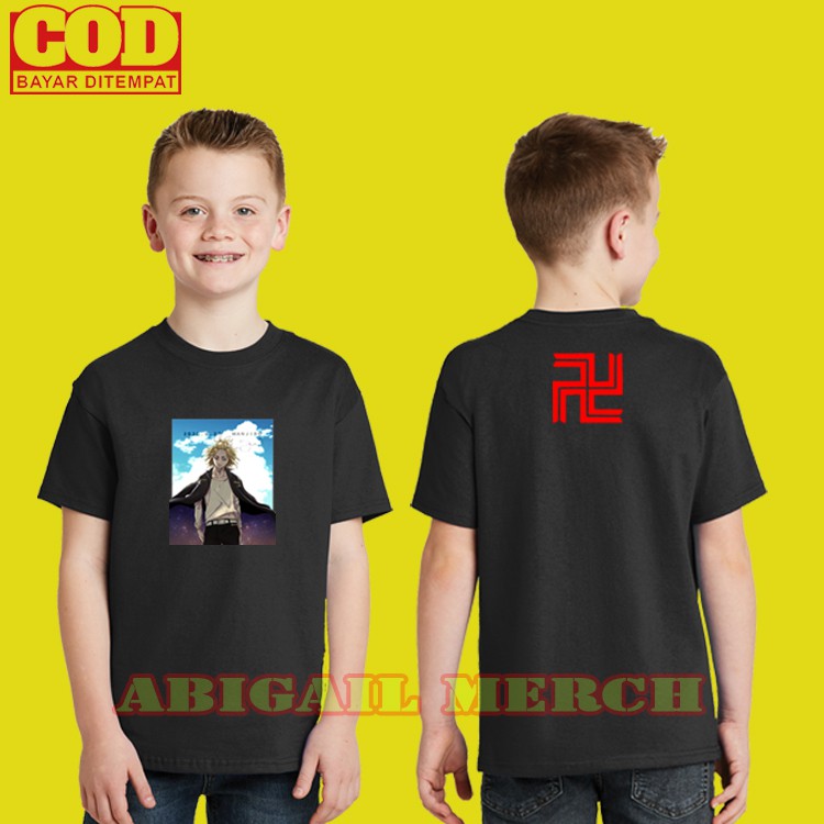 kaos anak tokyo revengers mikey baju anak anime tokyo manji gang mikey