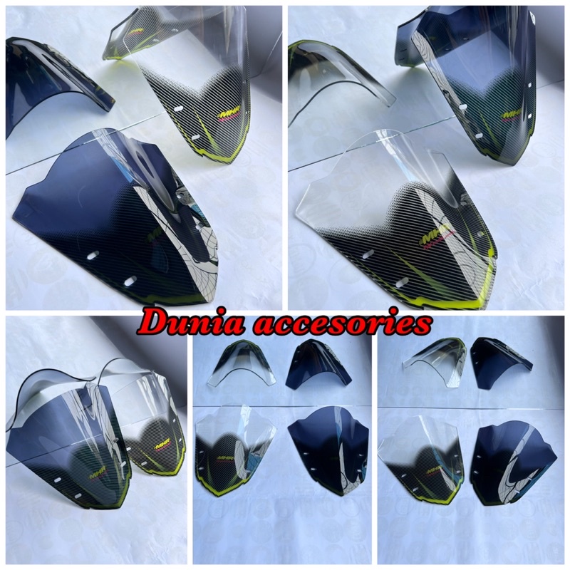 visor/winshield MHR carbon aerox lama / aerox new