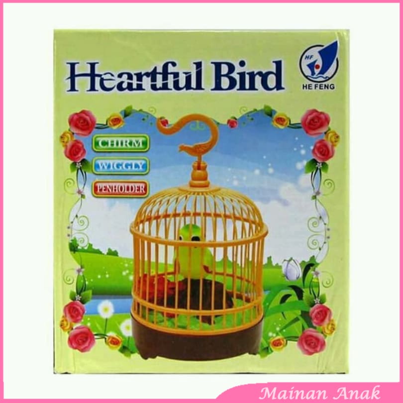 SANGKAR BURUNG HEARTFUL BIRD