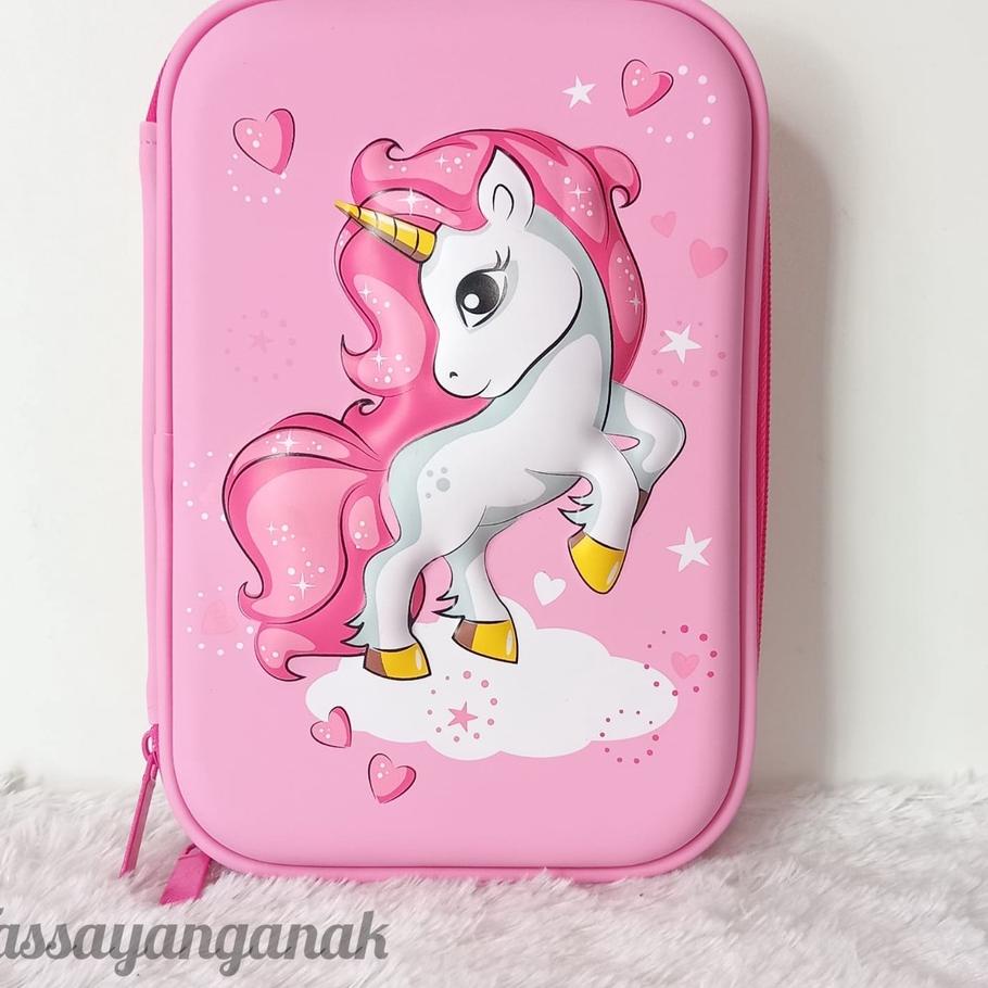 

Baru Tempat Pensil Unicorn Kotak Pensil Kuda Poni Tempat Pensil Motif Kartun Unicon 3d Bahan Eva ✓