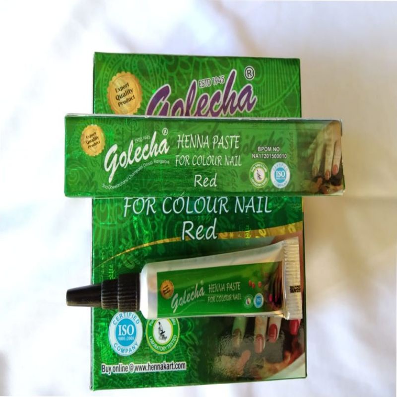 HENNA GOLECHA KUKU / NAIL TUBE GOLECHA NAIL / GOLECHA HENNA PASTE