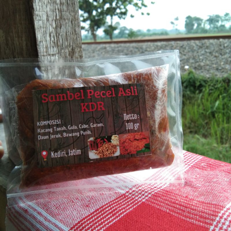 

sambel pecel bumbu pecel asli kediri murah enak