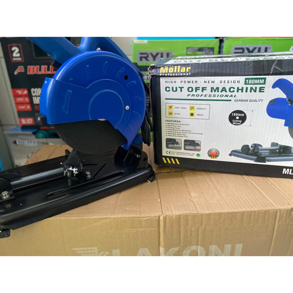 MESIN POTONG BESI 7 INCH MOLLAR CM810 CHOP SAW MOLLAR 7" MESIN POTONG BESI 7" CM810