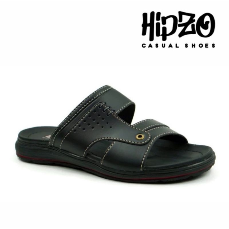 Sandal Pria Hipzo Fashion Vintage Sandal Selop Pria Cowok Sandal Kulit