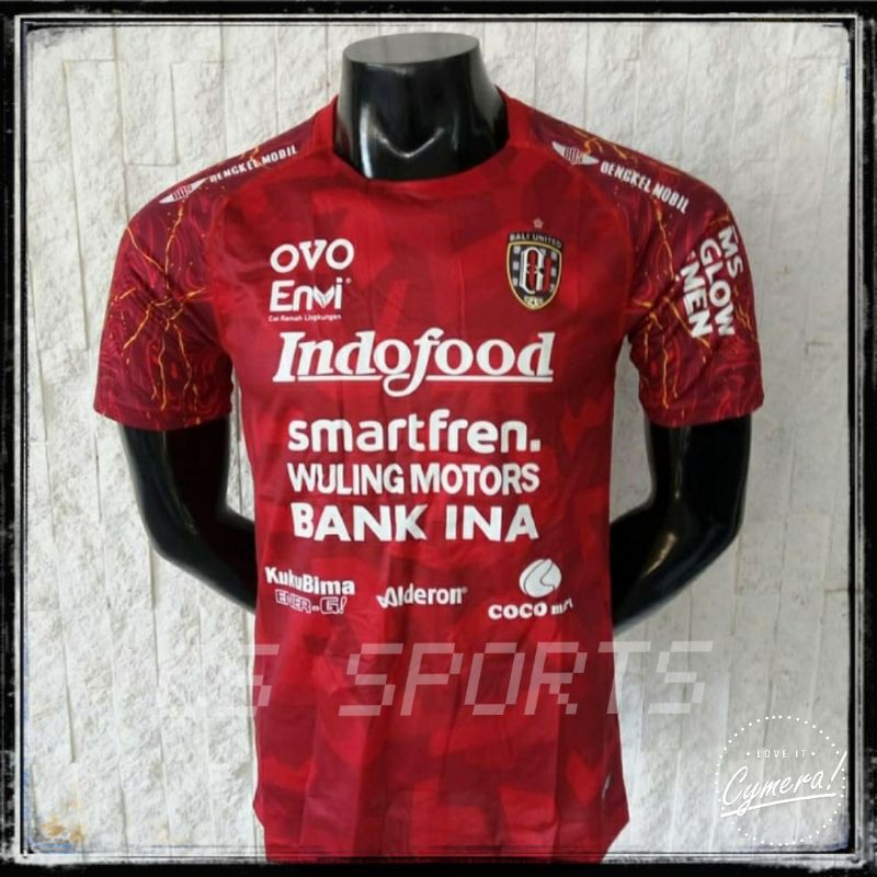 CS Jersey Bola Liga 1 Shopee Bali United Home 2020/2021 Grade ORI Kualitas Import