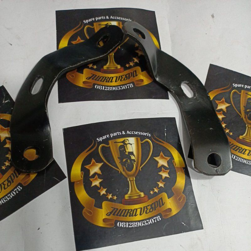 Plat Spion Tatakan Pelat Dudukan Kaca Miror Vespa Px Super Sprint Exclusive Excel-Excel