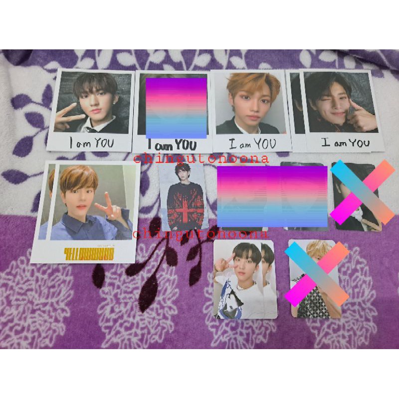 POLA PHOTOCARD PC STRAY KIDS I AM NOT I AM YOU YELLOW WOOD SPECIAL EDITION TAIWAN