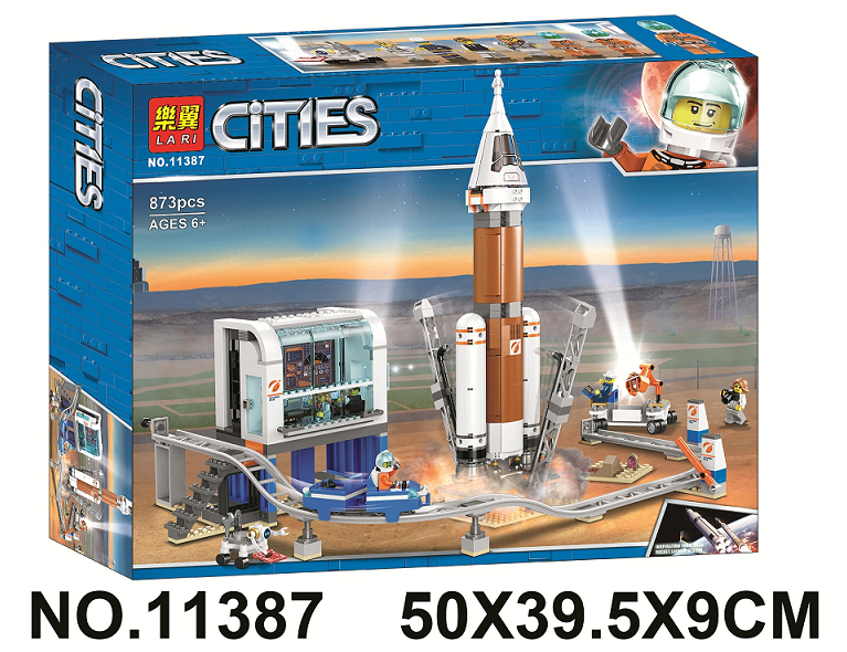 lego deep space rocket and launch control