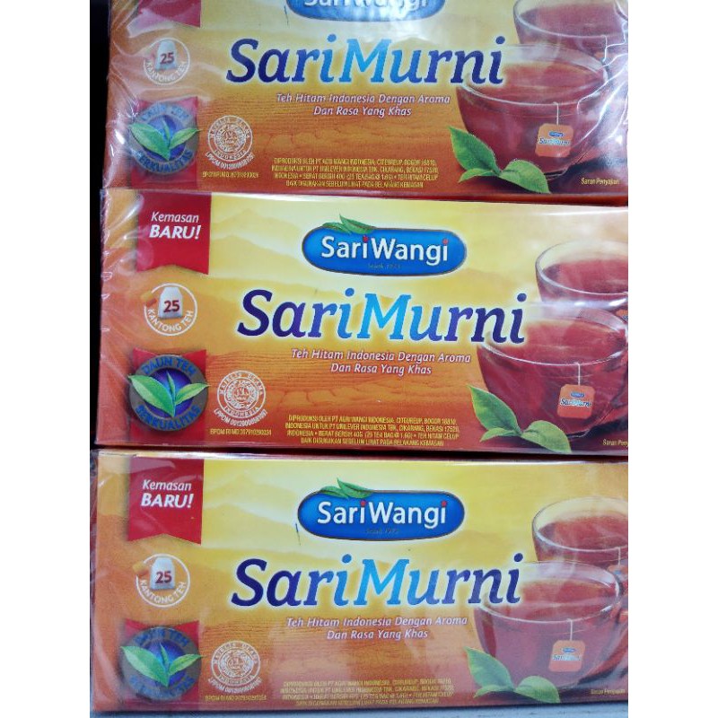 

sari murni tea bag 25s perbox