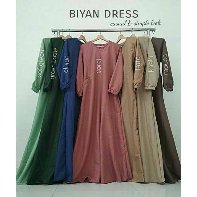 Biyan dress (FREE MASKER)