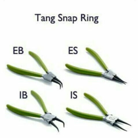 tekiro SR 0772 tang snap ring pliers EB 7inch SR0772