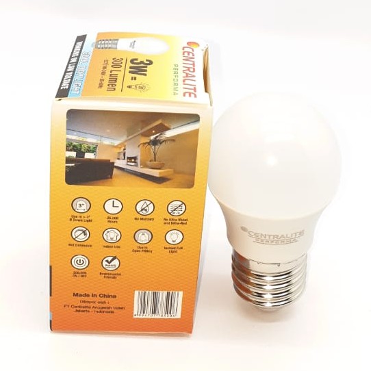 CTL Kualitas Premium 3W CD PUTIH Lampu Led Bulb Classic 3W Performa CTL / Bohlam Cahaya Putih