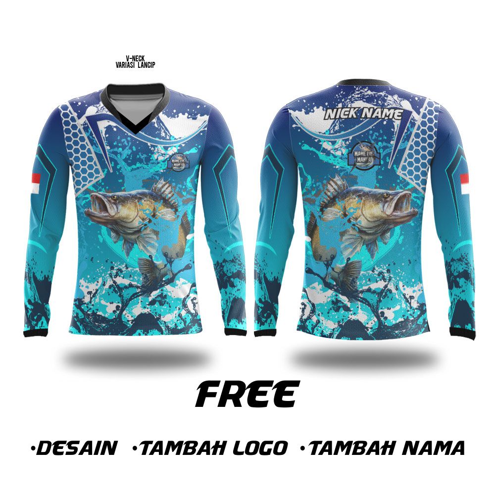 JERSEY MANCING PAKAIAN MANCING PANCING FISHING ANGLER JERSEY SATUAN CUSTOM FULL PRINT MANCING MANIA 