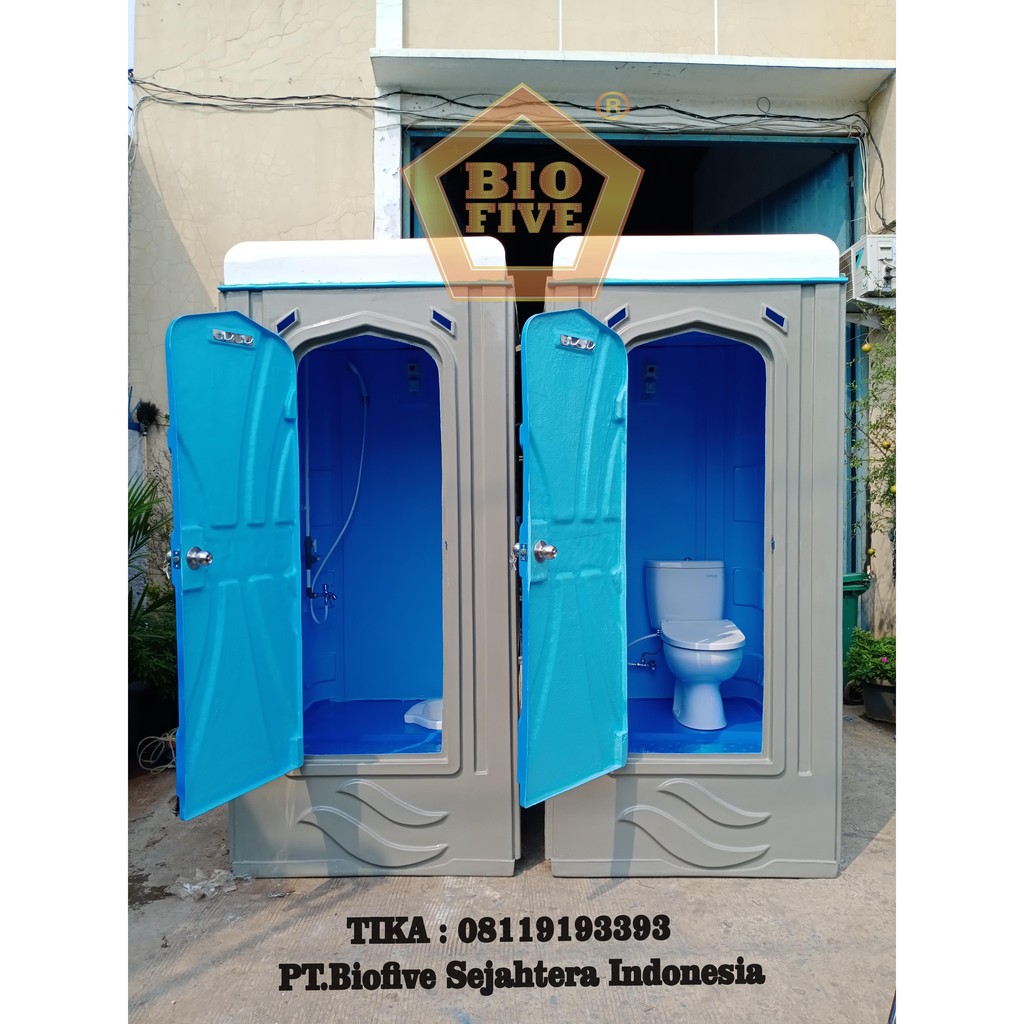 Jual Kamar Mandi Portable Dengan Toilet Jongkok Toto Dan Shower Shopee Indonesia