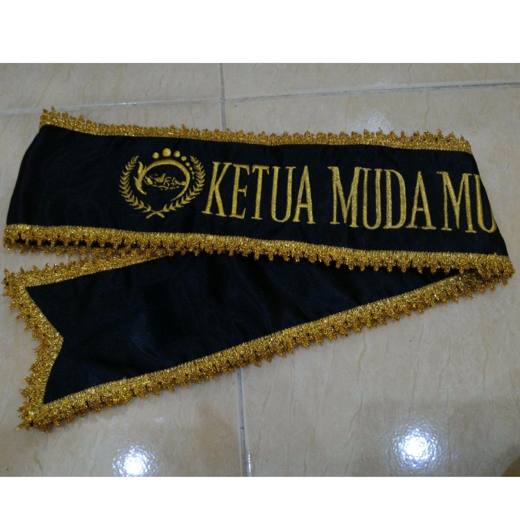 Selempang Wisuda + LOGO