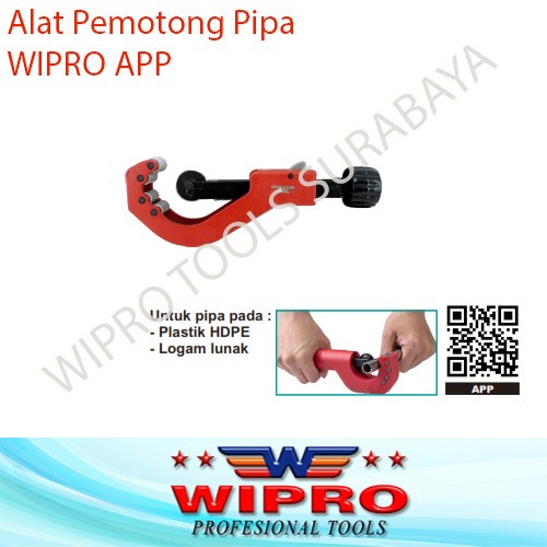 Alat Pemotong Pipa 50-120 mm WIPRO Potong Pipa Pipe Cutter APP-120